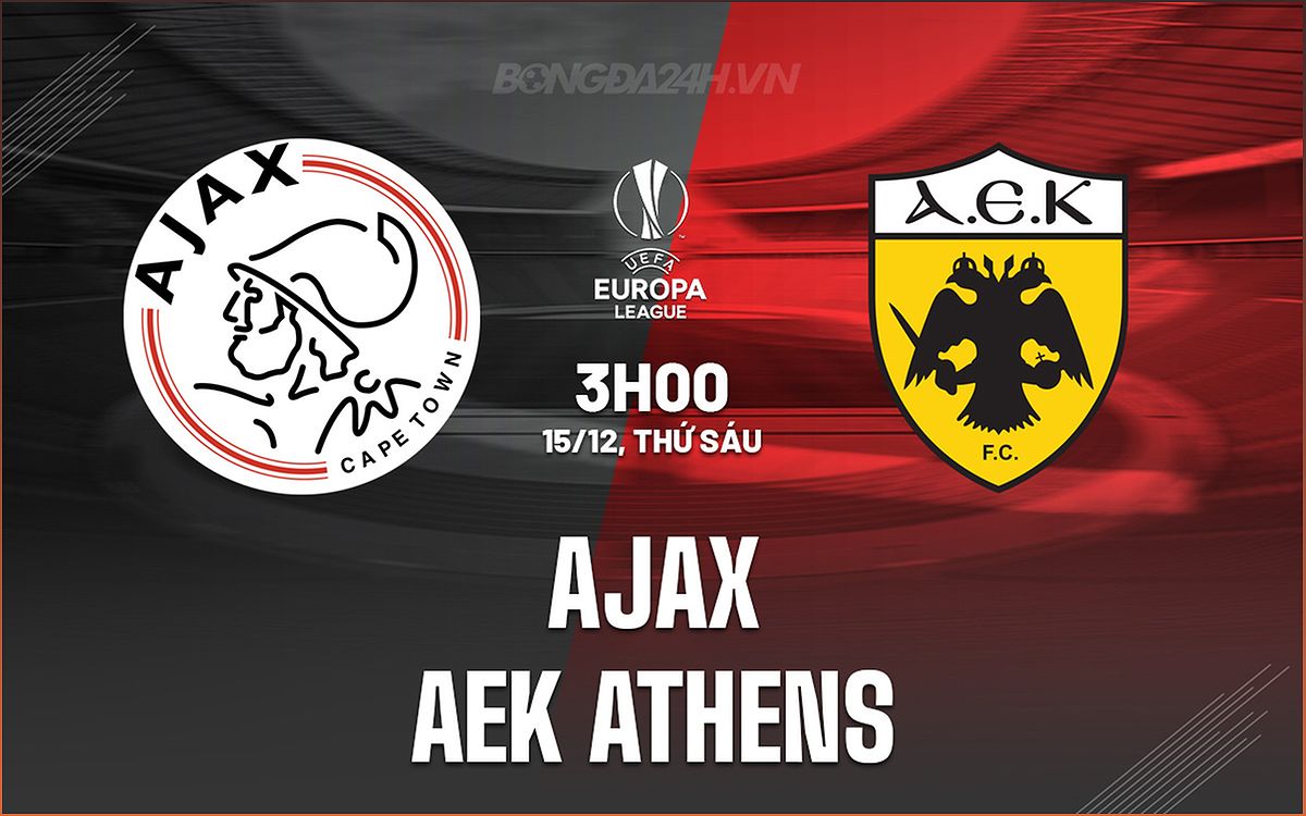 Ajax và AEK Athens: Cuộc đối đầu kịch tính tại Europa League - 2097769336