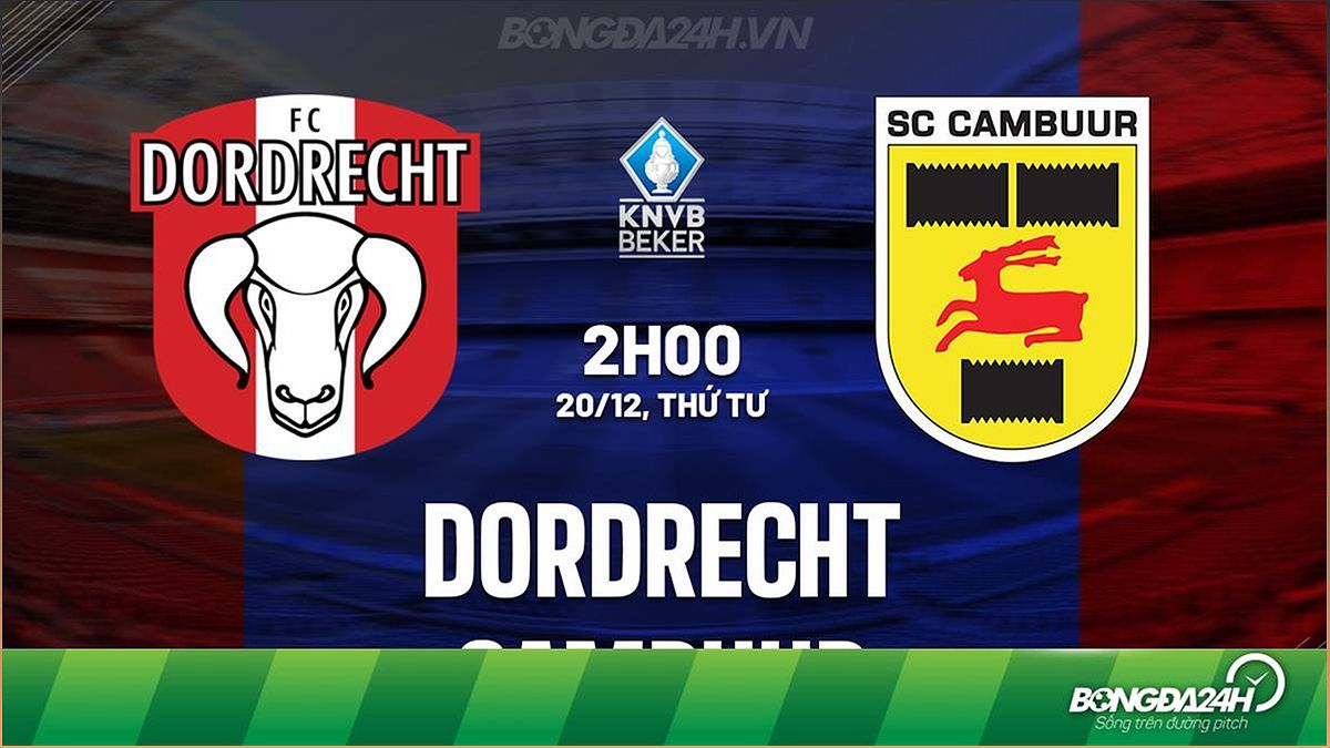 Nhận định trận đấu Dordrecht vs Cambuur: Cuộc chiến tại Cúp quốc gia Hà Lan - 471155376