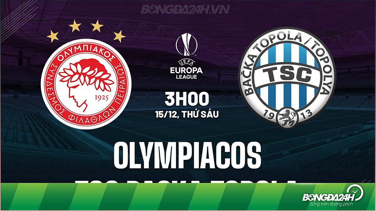 Nhận định trận đấu Olympiacos vs TSC Backa Topola: Kỳ vọng và thách thức - 385259879