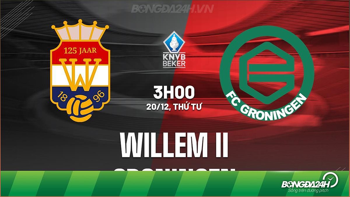 Nhận định Willem II vs Groningen: Trận đấu kịch tính tại Cúp QG Hà Lan - -1401490630